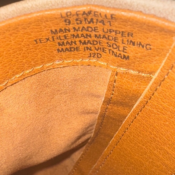 NWOT Lucky Brand Fakelle western ankle cowboy taupe Chelsea ankle boots size 9.5 - Picture 3 of 10